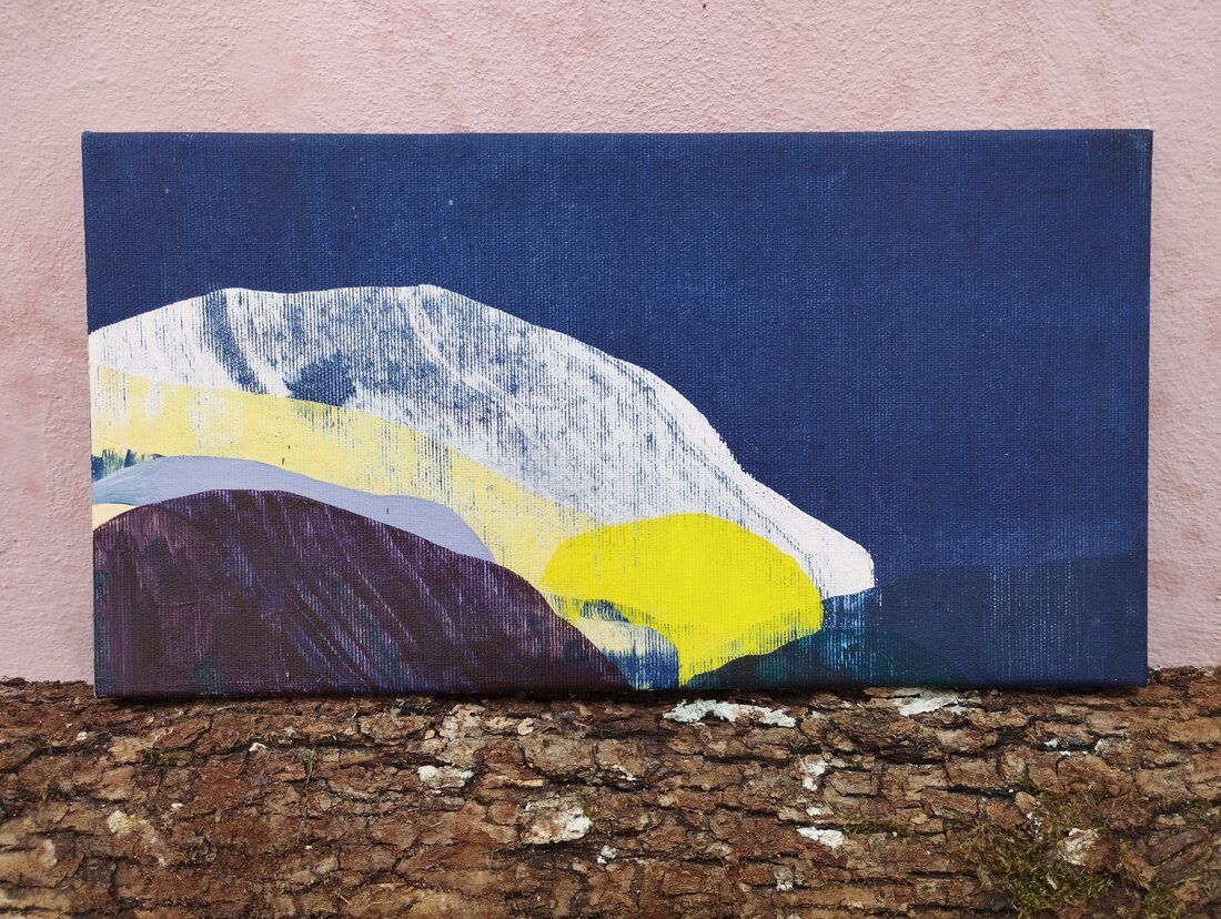 98 Hektar — painting by Marion Dieterle