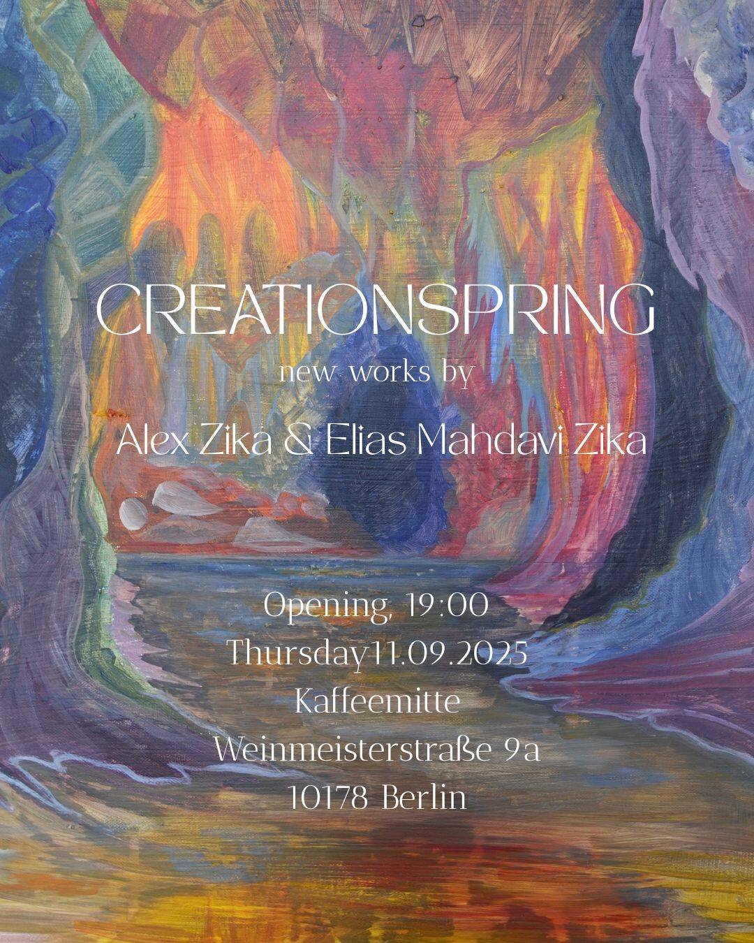 Creationspring — Alex Zika & Elias Mahdavi Zika