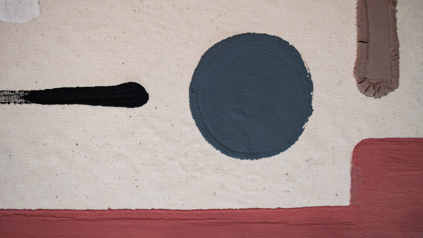 Färber — exhibition view at Kaffeemitte