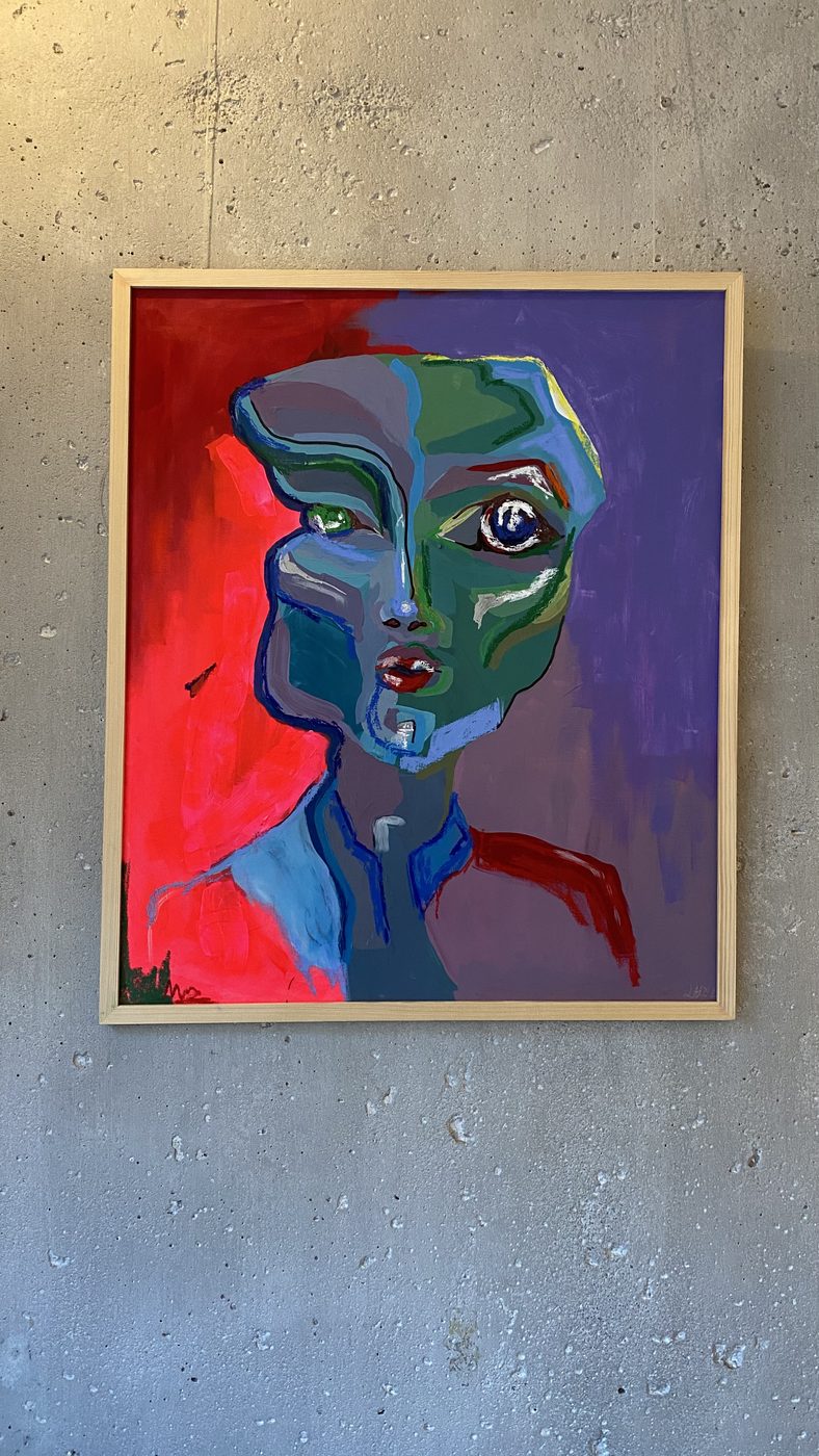 Lou Held — Ausstellungsansicht im Kaffeemitte