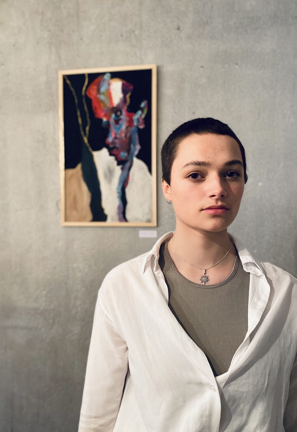 Lou Held — Ausstellungsansicht im Kaffeemitte