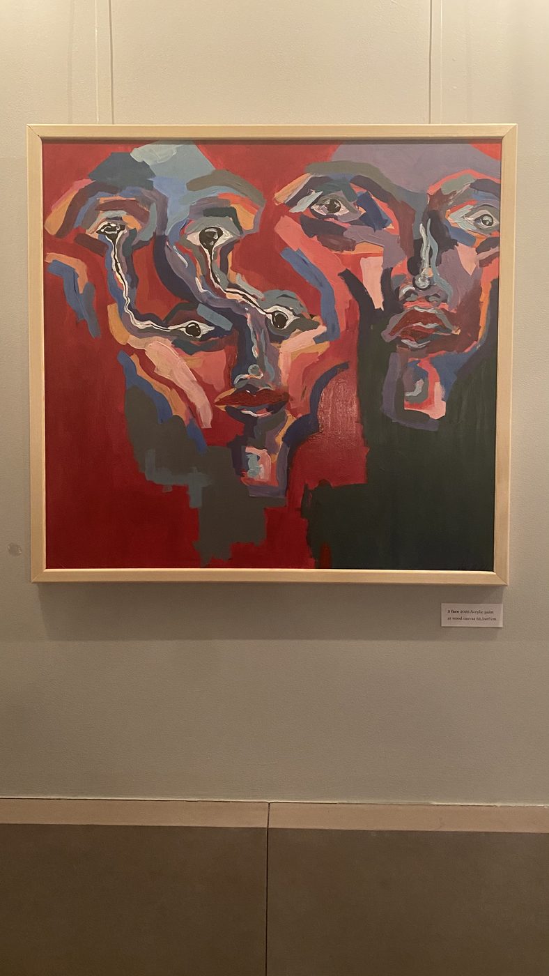 Lou Held — Ausstellungsansicht im Kaffeemitte