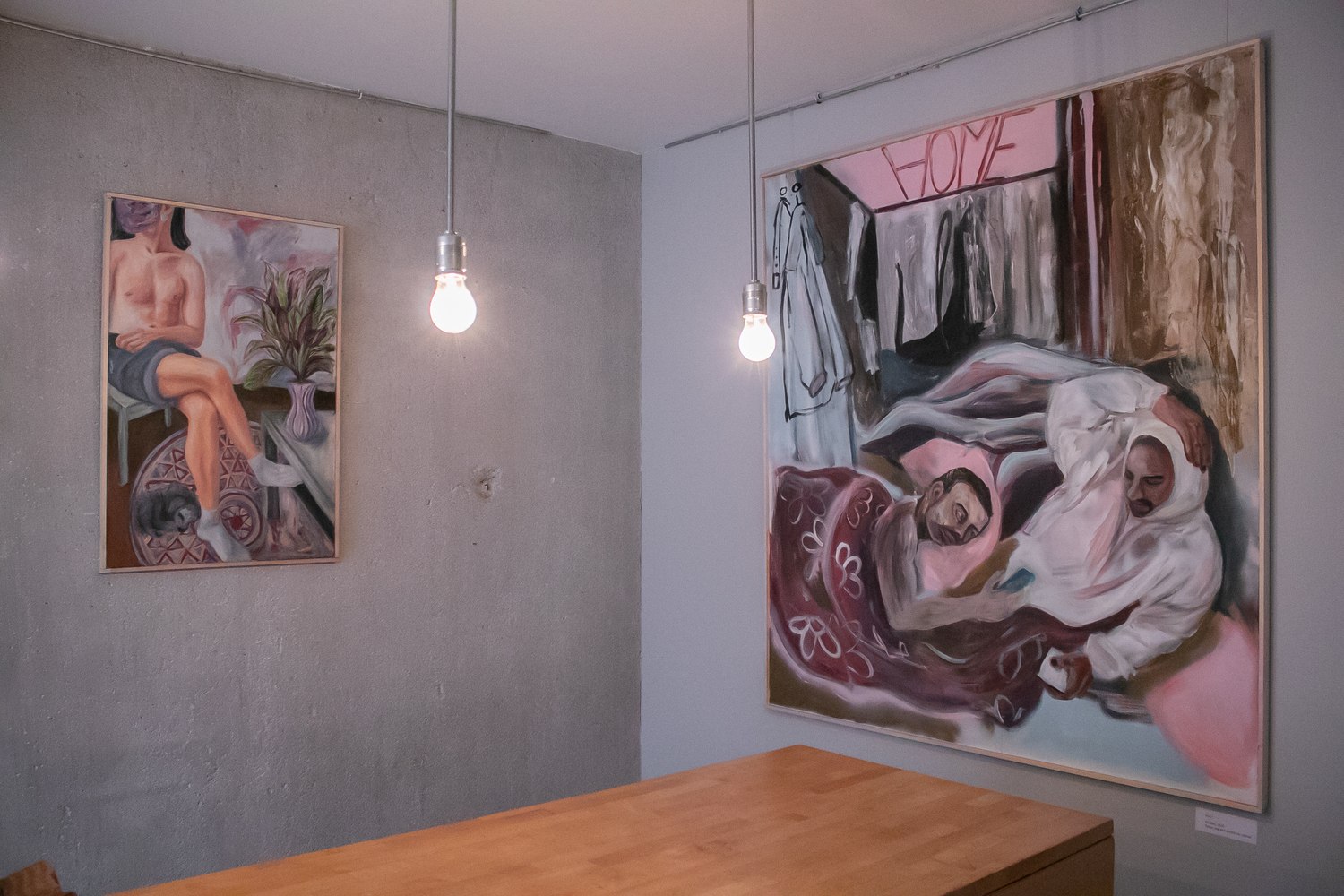 Silence — exhibition view at Kaffeemitte
