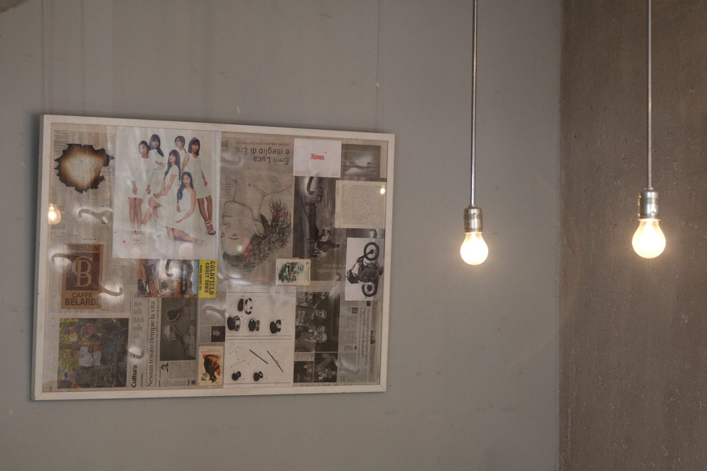 Marcus Sendlinger — Ausstellungsansicht im Kaffeemitte