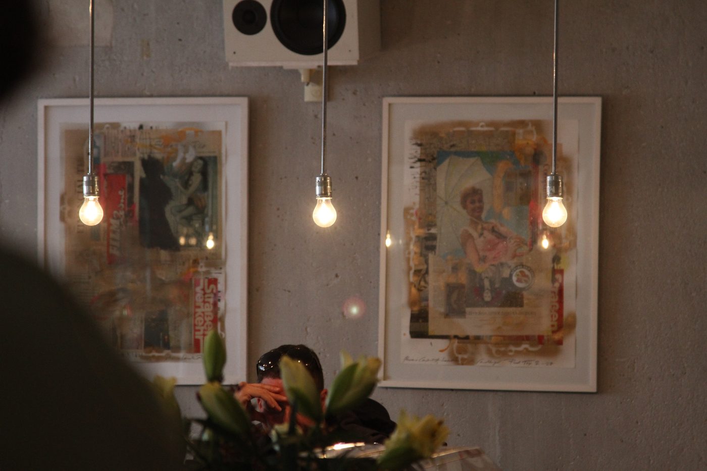 Marcus Sendlinger — Ausstellungsansicht im Kaffeemitte