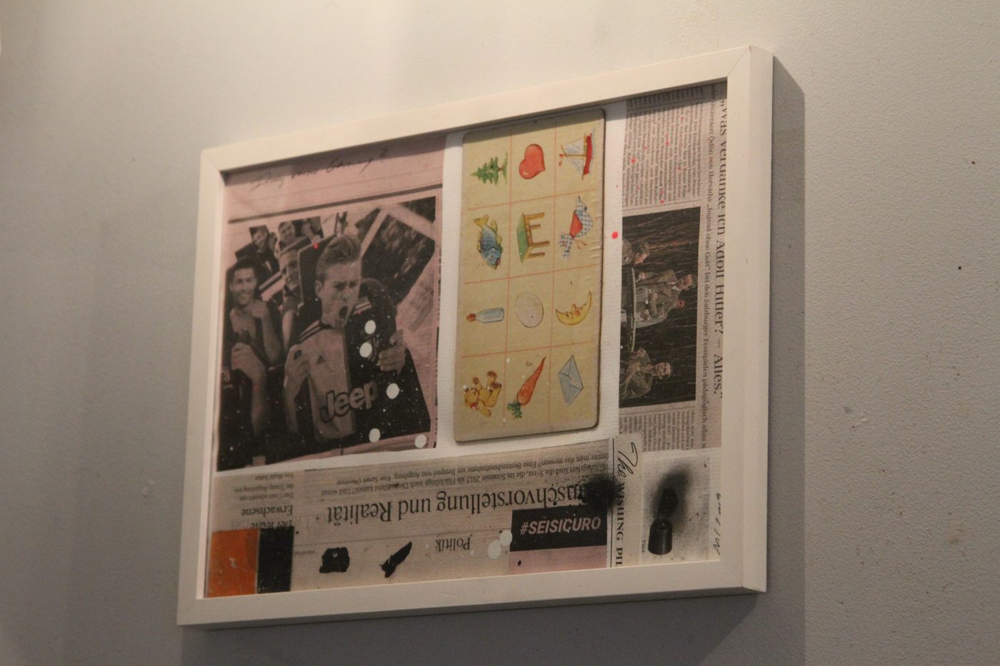 Marcus Sendlinger — Ausstellungsansicht im Kaffeemitte