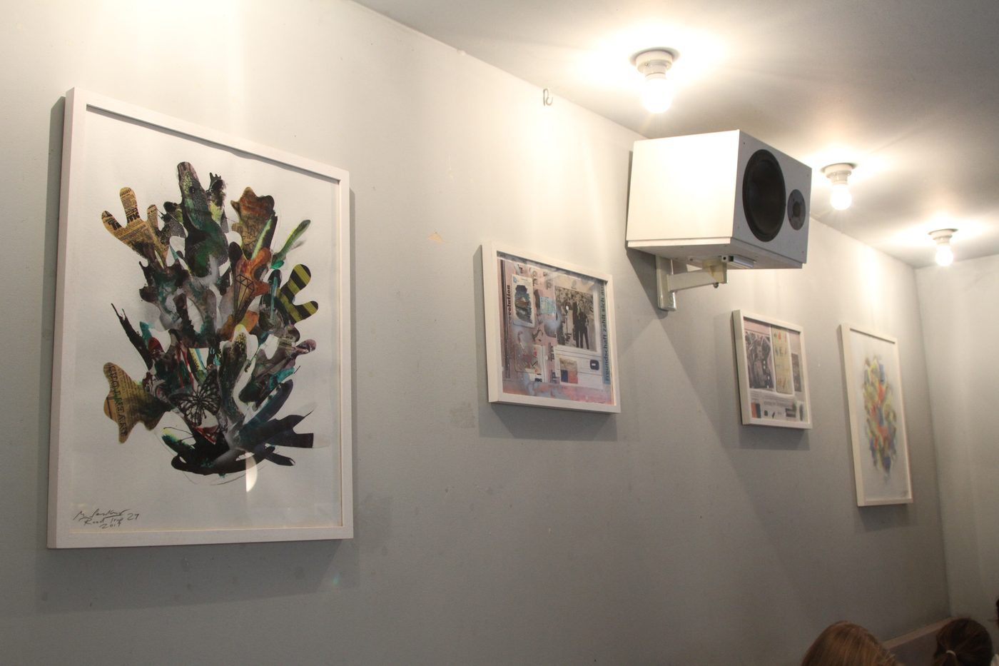 Marcus Sendlinger — Ausstellungsansicht im Kaffeemitte