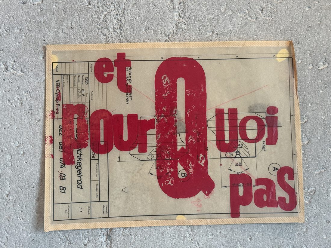 Rien de Perdu — Jean Peut-être, Objet Trouvé at Kaffeemitte Berlin