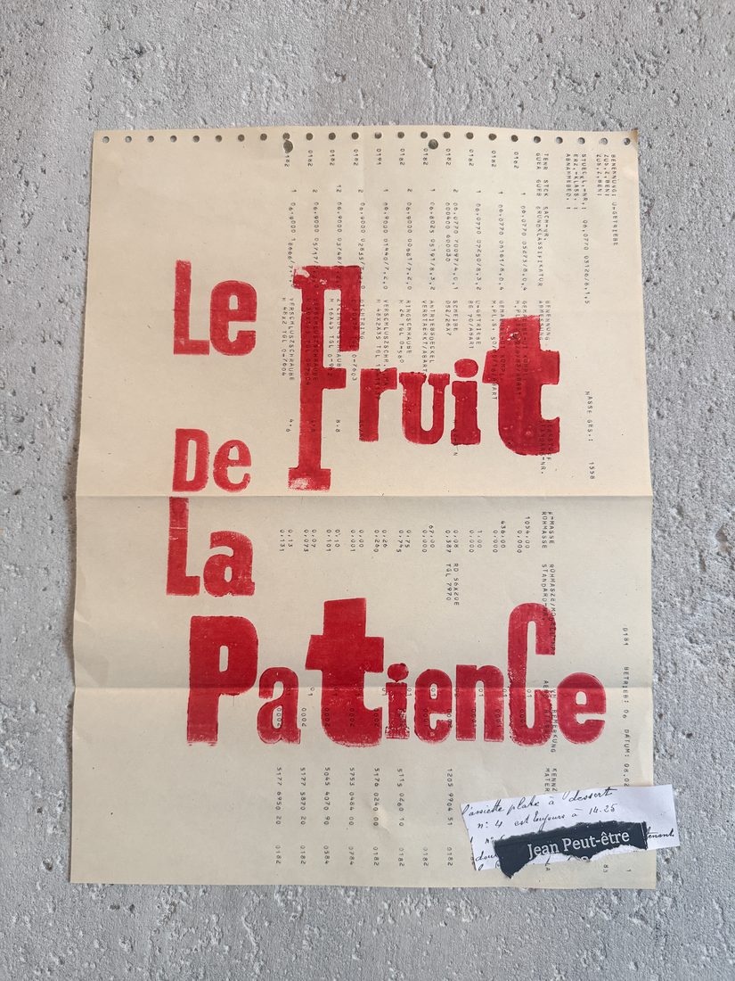 Rien de Perdu — Jean Peut-être, Objet Trouvé at Kaffeemitte Berlin