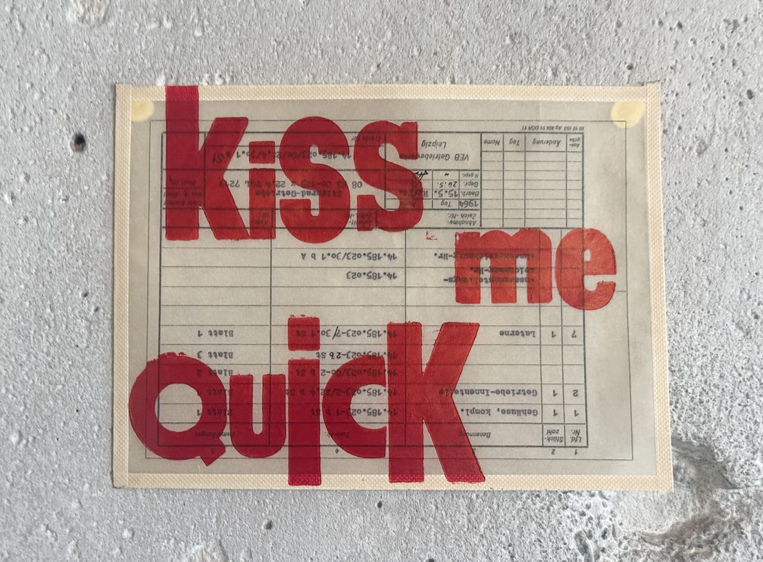 Rien de Perdu — Jean Peut-être, Objet Trouvé at Kaffeemitte Berlin