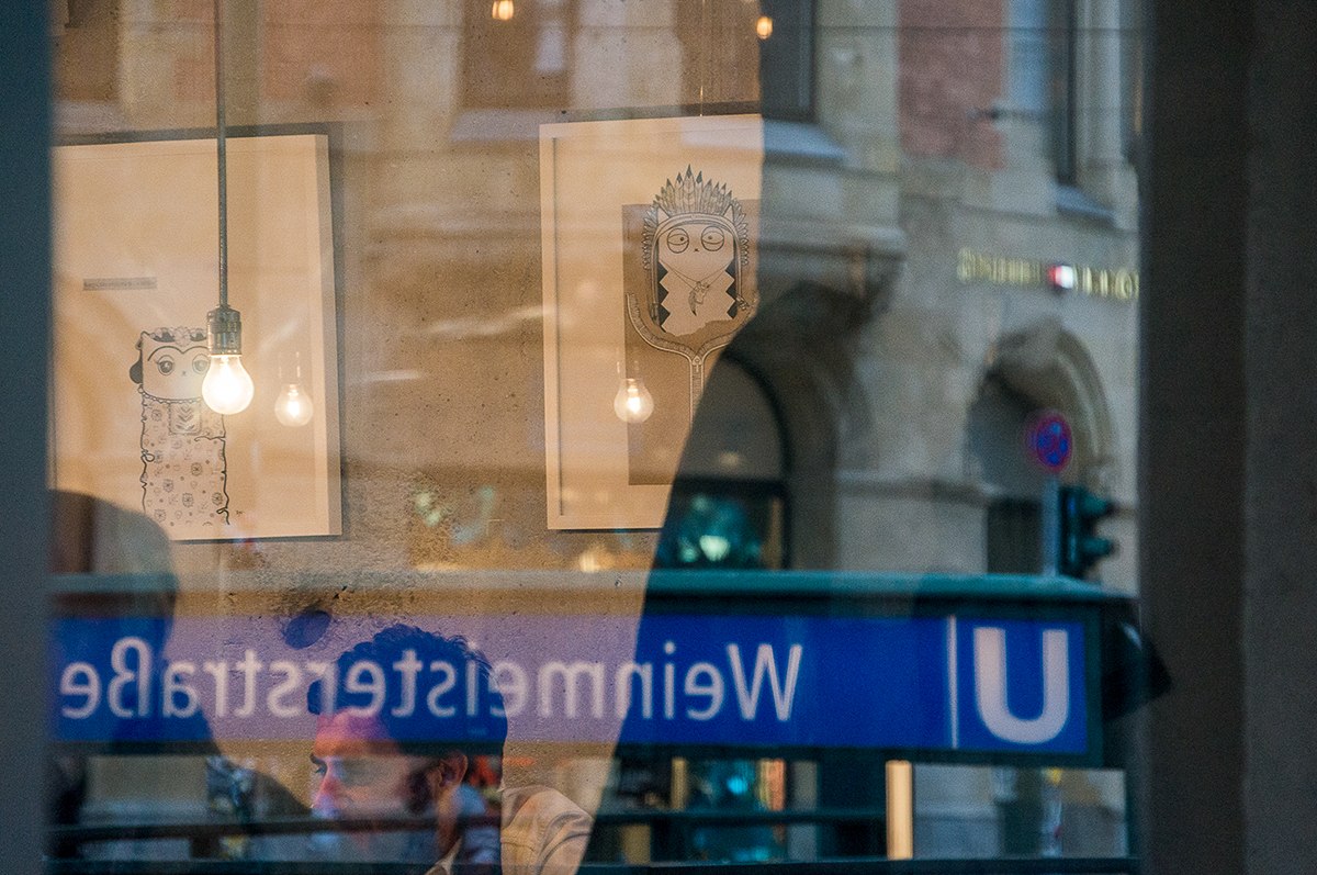 Salzig Berlin — exhibition view at Kaffeemitte