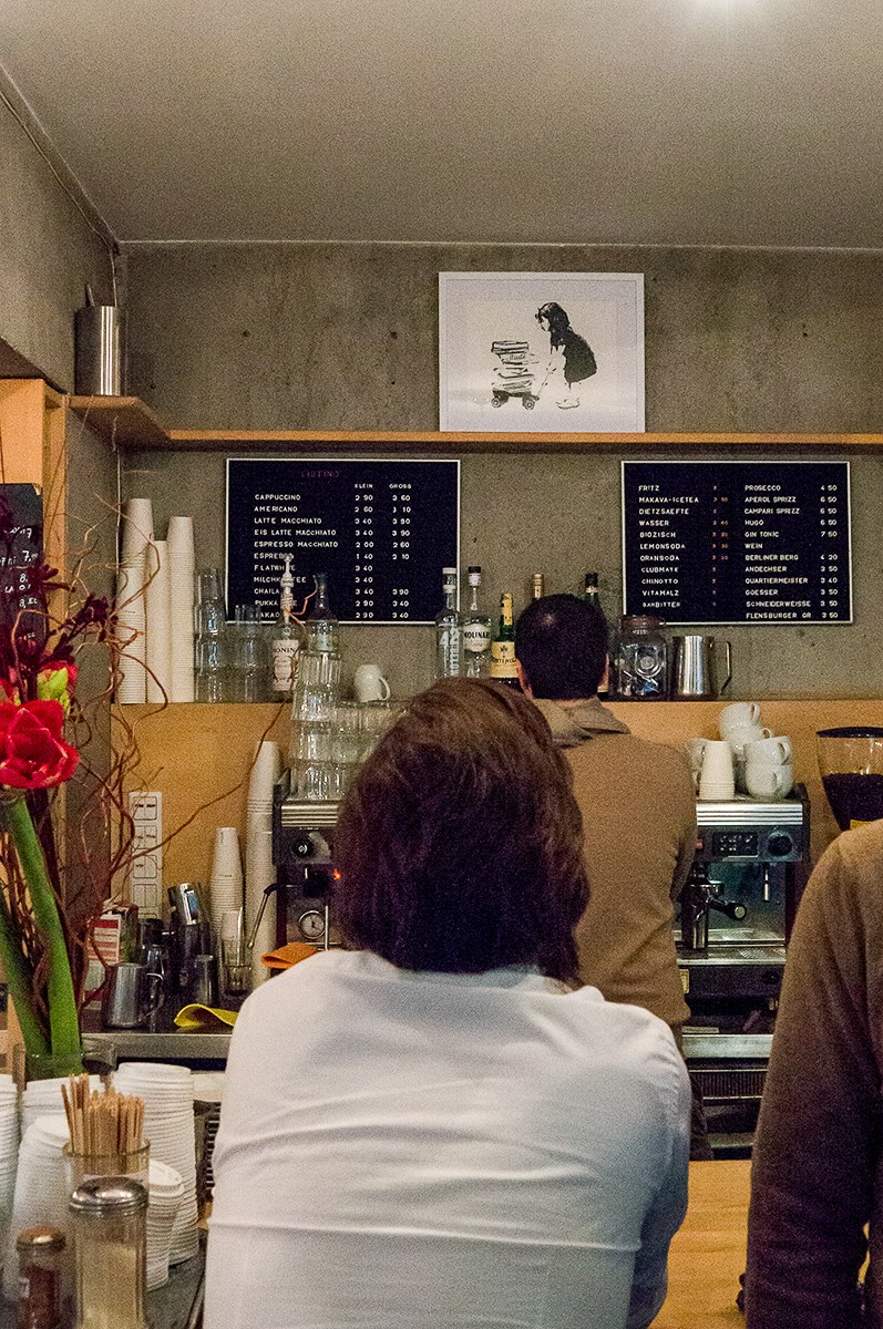 Salzig Berlin — exhibition view at Kaffeemitte