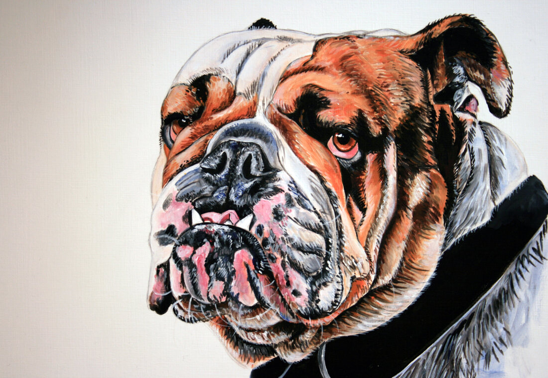 Dogs — painting by Sandra Ober (2020)