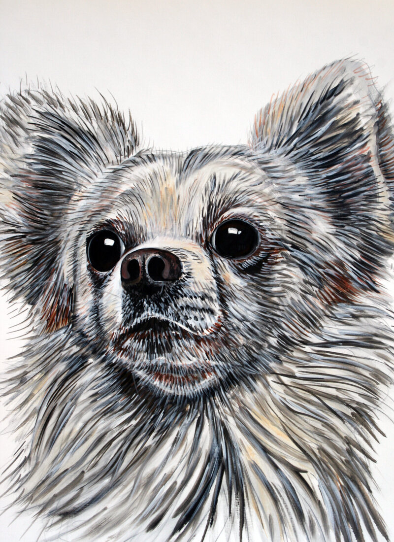 Dogs — painting by Sandra Ober (2020)