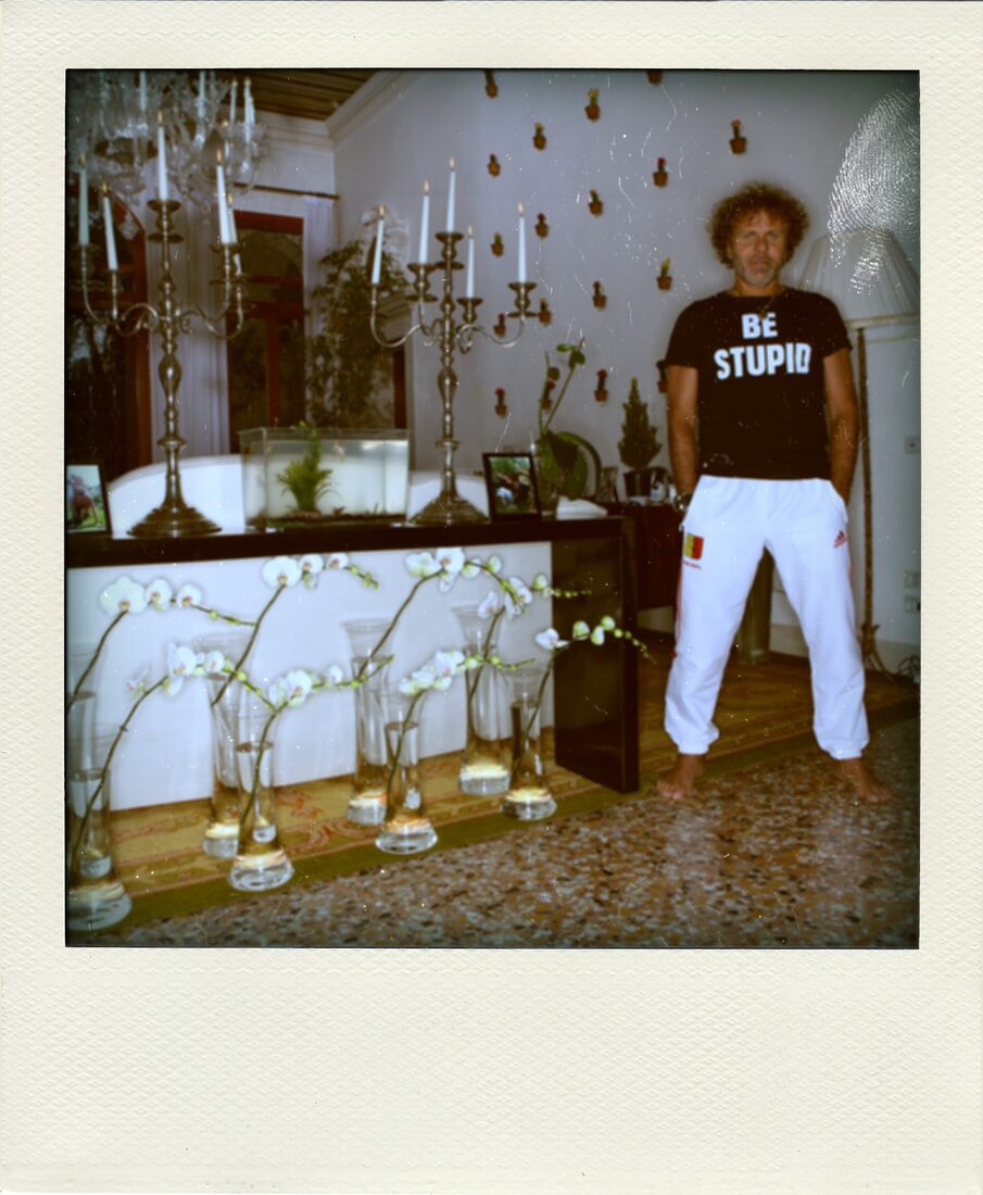 Tony Federico — Renzo Rosso (Polaroid, Venice 2010)
