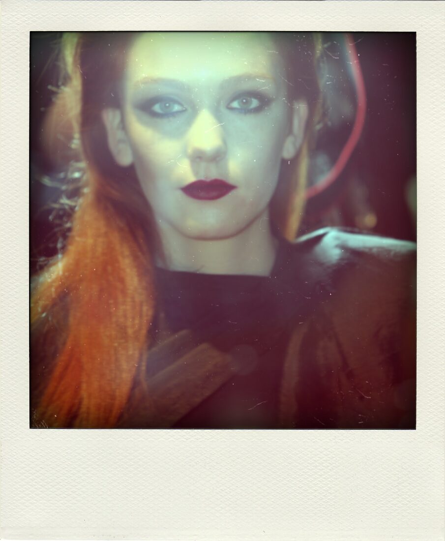 Tony Federico — Rouge Noir (Polaroid, Milano 2005)