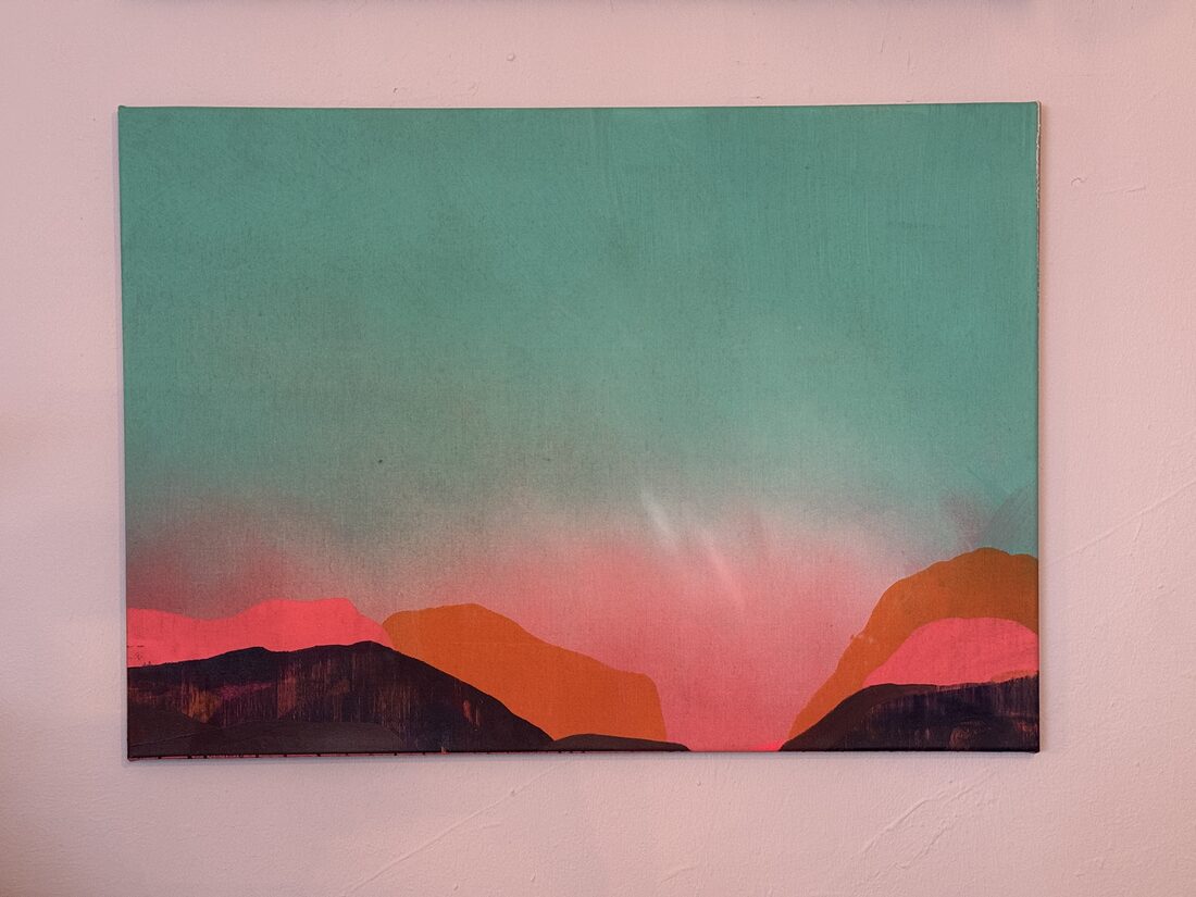 Umbria — Marion Dieterle, Acrylic painting