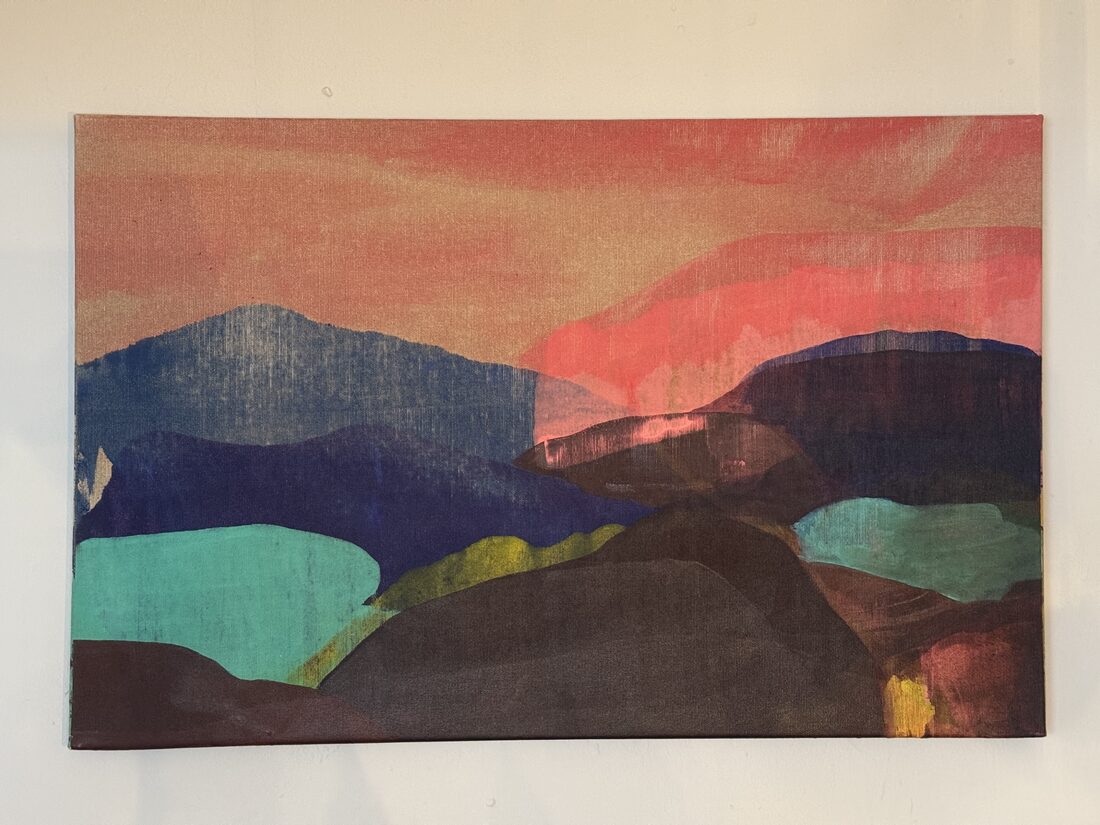 Umbria — Marion Dieterle, Acrylic painting