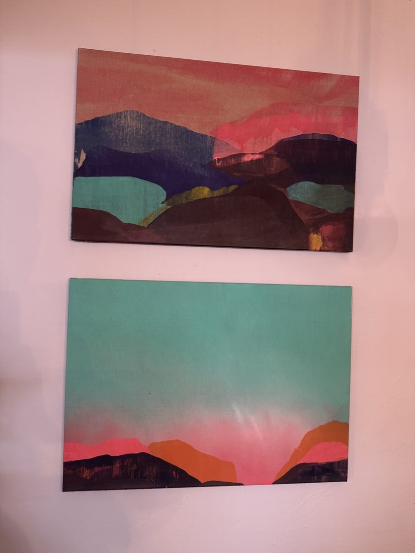 Umbria — Marion Dieterle, Acrylic painting