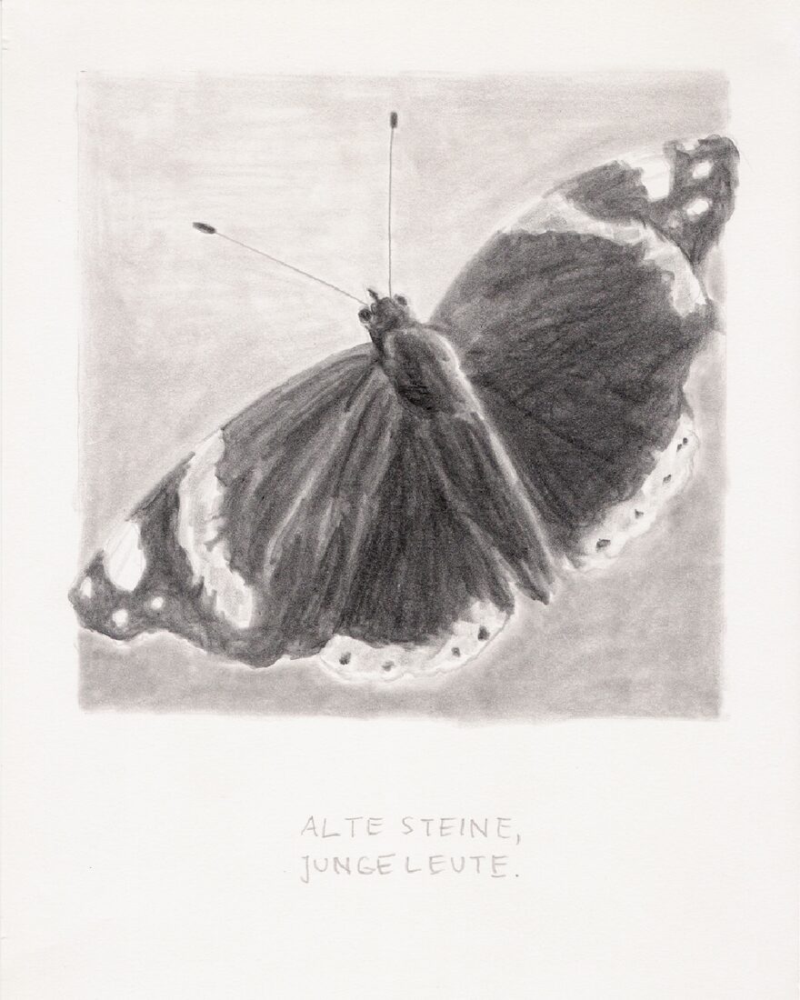 Umbria — Nadine Scherer, Graphite on paper