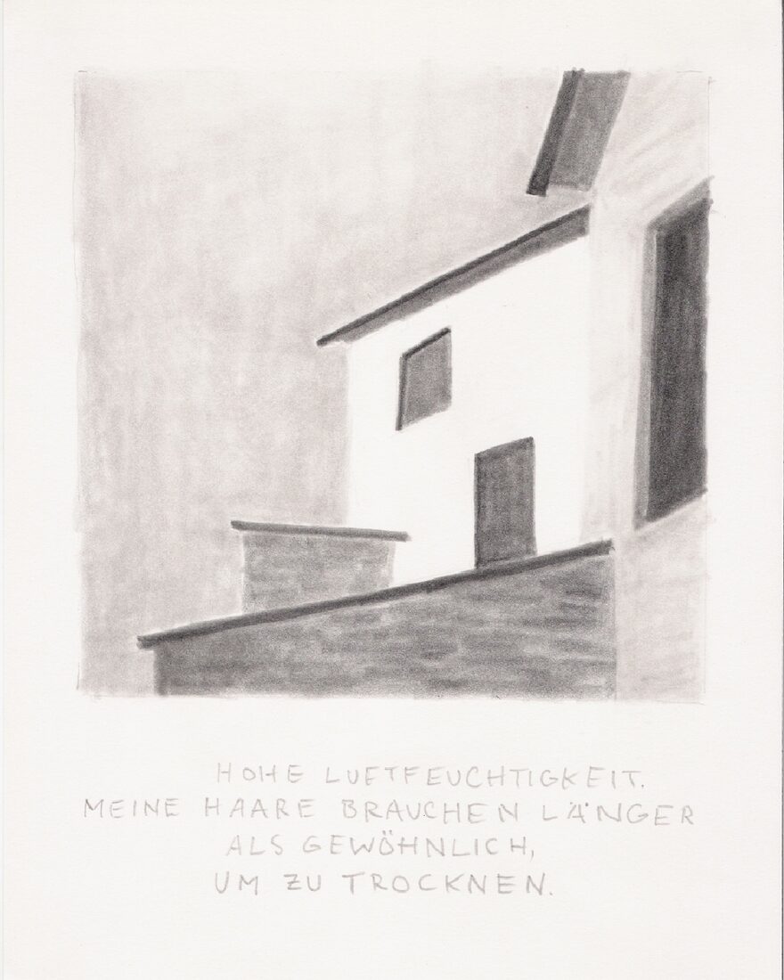 Umbria — Nadine Scherer, Graphite on paper