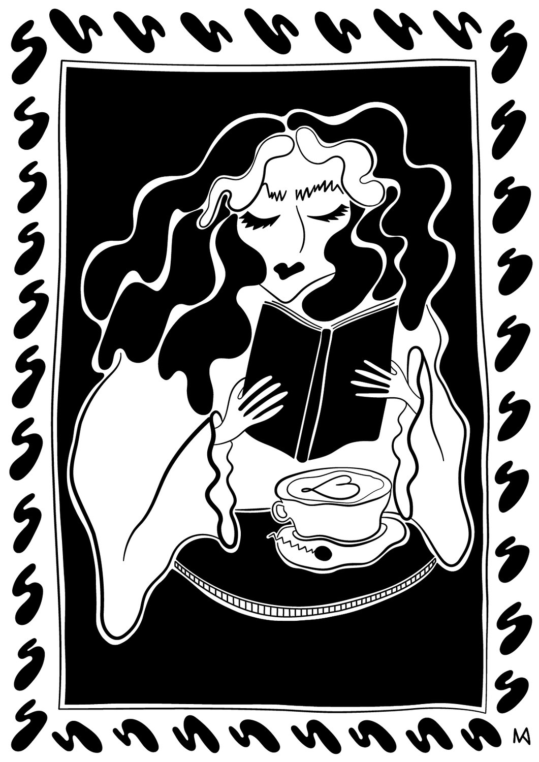 Woman Portrait Gallery 3 — The Reading Woman