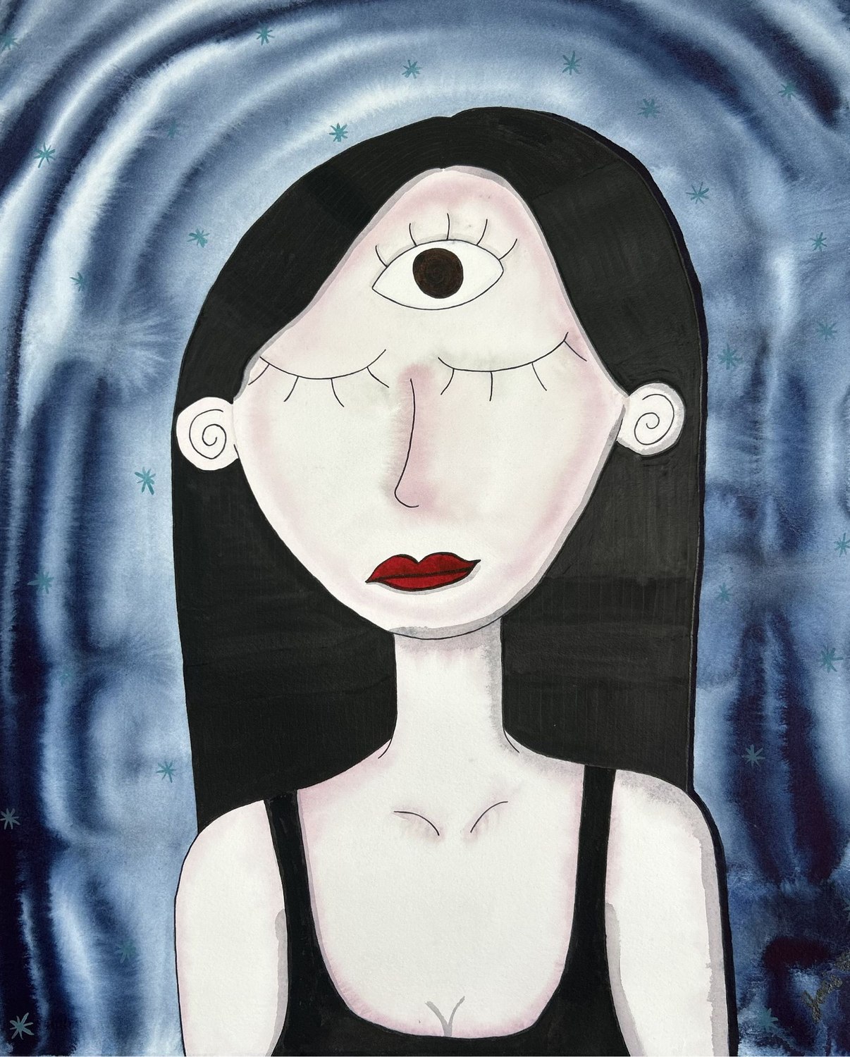 Woman Portrait Gallery 4 — Night Sky (Jose Roberto)